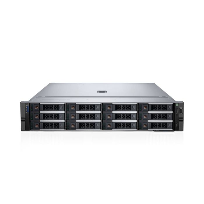 Server Dell R760 12x3.5" with 2x Gold 6444Y, 64GB RAM, H755, 2x 400 GB SAS SSD, 2x1GbE LOM, 2x PSU, rails, iDRAC 9 Enterprise