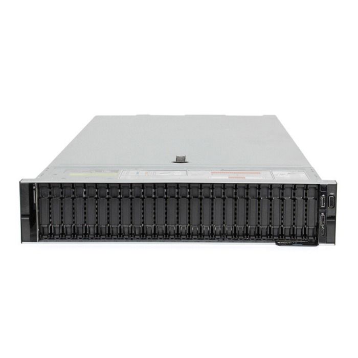 Server Dell R840 24x2.5" (16xNVMe) with 4x Gold 6142, 64GB RAM, H730P, 2x 960GB SSD SATA 2.5", 4x1GbE, 2xPSU, Rails, iDRAC 9 Enterprise