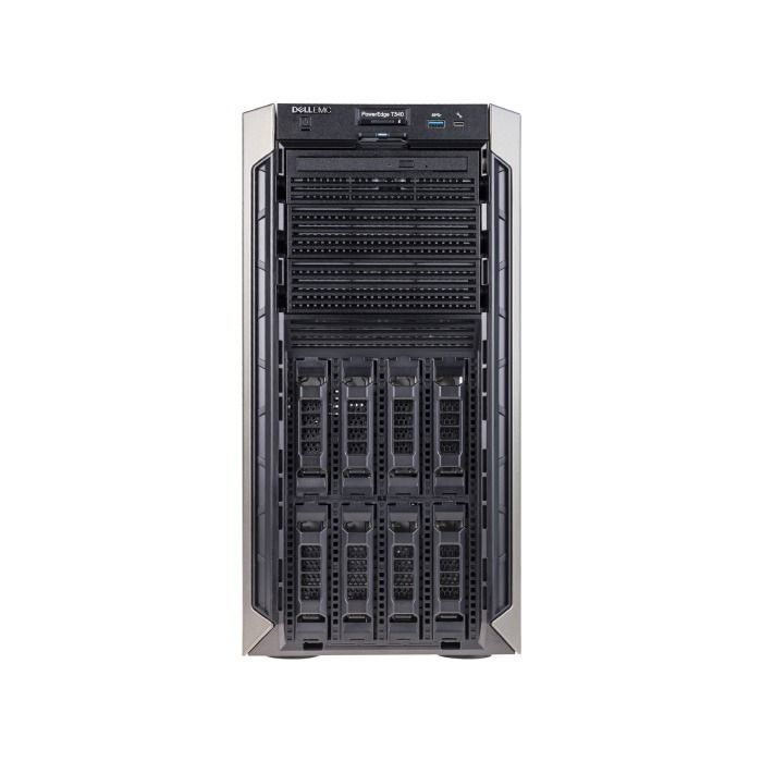 Server Dell T340 8x3.5" with 1x E-2124, 32GB RAM, H730P, 2x 480GB SSD SATA 2.5", 2xPSU, iDRAC 9 Enterprise