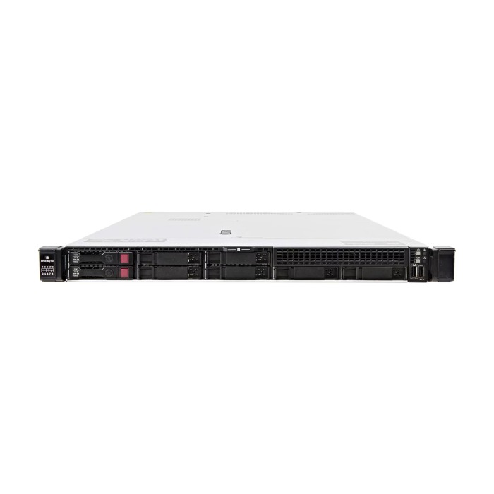 Server HPE ProLiant DL360 Gen10 Plus 8x2.5" with 2x Gold 6330, 32GB RAM, P408i-a, 2x 480GB SSD SATA RI 2.5", 6x 1.92TB SSD SAS 12G RI 2.5", 2x10GbE SFP+, 2x PSU 1600W, rails, iLO 5 Standard