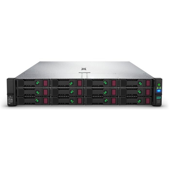 Server HPE ProLiant DL380 Gen10 12x3.5" with 2x Gold 6146, 64GB RAM, P408i-a, 2x HPE 960GB SSD SATA 2.5", 2x PSU, rails, iLO 5