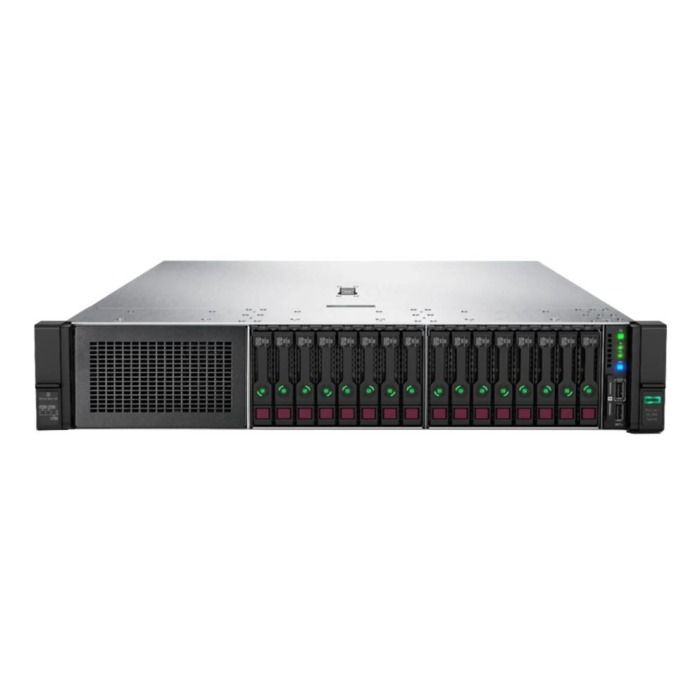 Server HPE ProLiant DL380 Gen10 16x2.5" (8xNVMe) with 2x Gold 6136, 128GB RAM, 2x PSU, rails, iLO 5