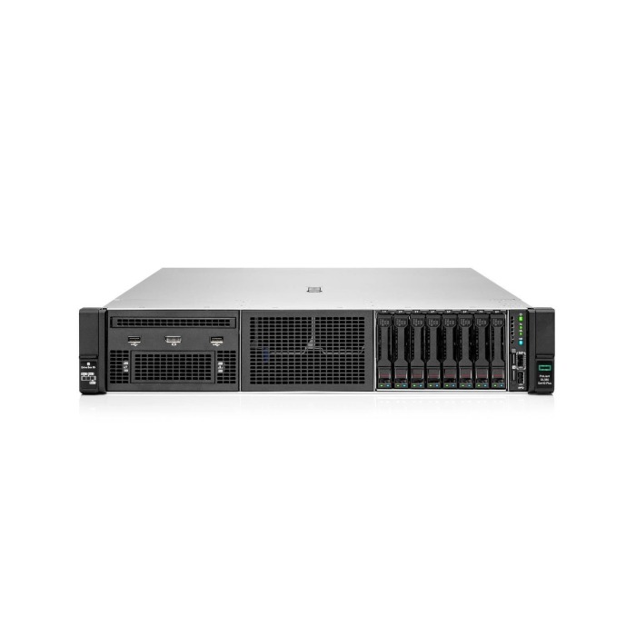 Server HPE ProLiant DL380 Gen10 Plus 8x2.5" z 2x Gold 6342, 32GB RAM, E208i-a, 2x960GB SSD SATA RI 2.5", 2x25GbE SFP28, 2x PSU 800W, Montageschienen, iLO 5 Standard