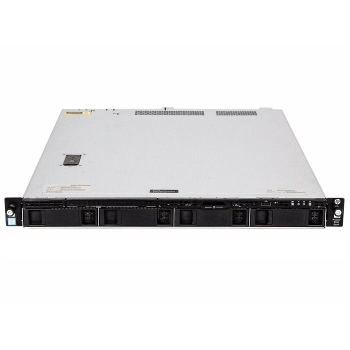 Server HPE ProLiant DL60 Gen9 4x3.5" with 1x E5-2650Lv3, 32GB RAM, B140i, 2x HPE 960GB SSD SATA 2.5", 1x PSU, rails, iLO 4