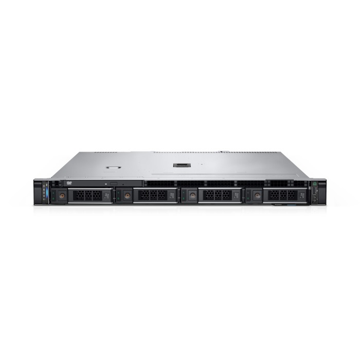 Serwer Dell PowerEdge R250 4x3.5"mit E-2334, H755, 2x 960GB SSD SATA 2.5", 2x 10TB SAS 12G 3.5", 2x10GbE SFP+, 1x PSU 700W, Montageschienen, iDRAC9 Enterprise