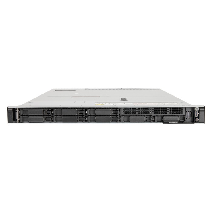 Serwer Dell PowerEdge R660xs 8x2.5" mit 2x Silver 4410Y, 64GB RAM, H355, 2x 480GB SSD SATA 2.5", 2x PSU 1400W, Montageschienen, iDRAC9 Enterprise