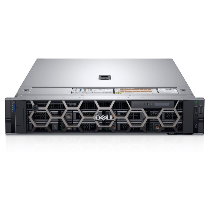 Serwer Dell PowerEdge R7425 8x3.5"mit 2x EPYC 7371, 32GB RAM, H730P+, 2x 960GB SSD SATA 2.5", 2x1GbE LOM, 2x PSU 750W, Montageschienen, iDRAC9 Enterprise