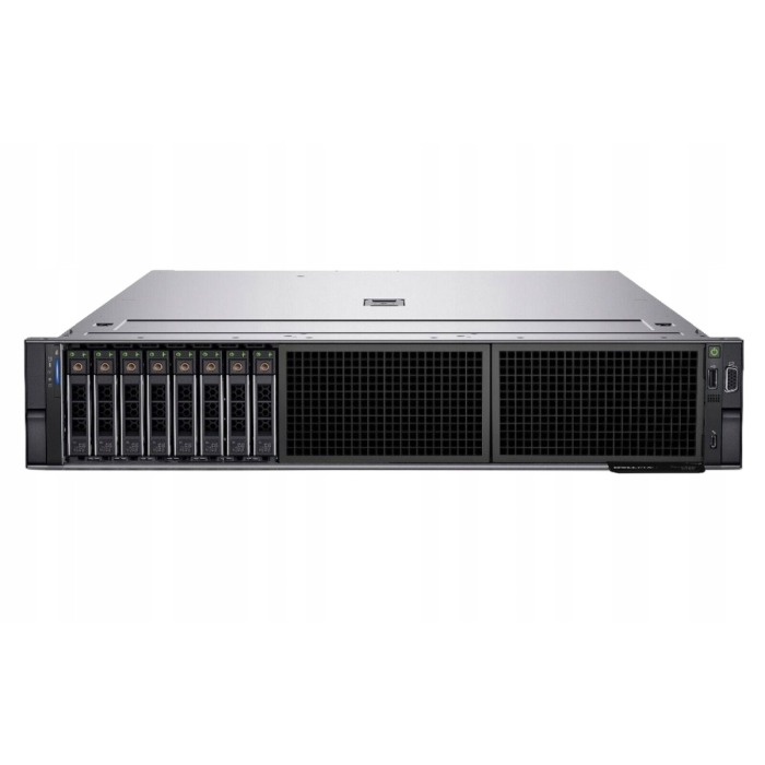 Serwer Dell PowerEdge R750 8x2.5" mit 2x Gold 6354, 1536GB RAM, 2x10/25GbE SFP28, 2x25GbE SFP28, 2x 2x32Gb FC, 2x PSU 1400W, Montageschienen, iDRAC9 Enterprise