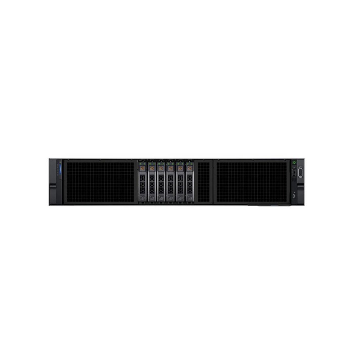 Serwer Dell PowerEdge R750xa 6x2.5" NVMe mit 2x Platinum 8380, 64GB RAM, BOSS-S2 mit 2x 480GB Dell SSD SATA RI M.2, 2x10/25GbE SFP28, 2x PSU 2800W, Montageschienen, iDRAC9 Enterprise