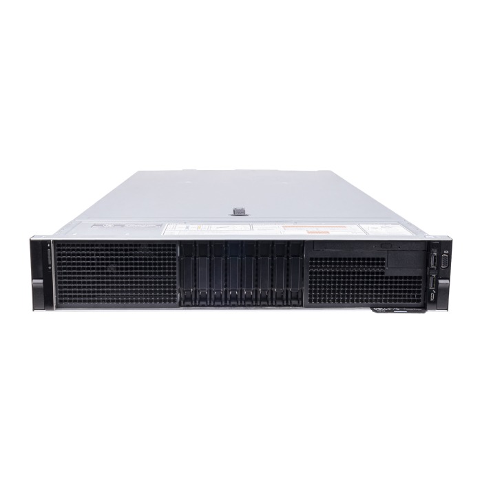 Serwer Dell PowerEdge R840 8x2.5" mit 4x Gold 6137, 64GB RAM, H730P, 2x 480GB SSD SATA 2.5", 4x1GbE, 2x PSU 1100W, Montageschienen, iDRAC9 Enterprise