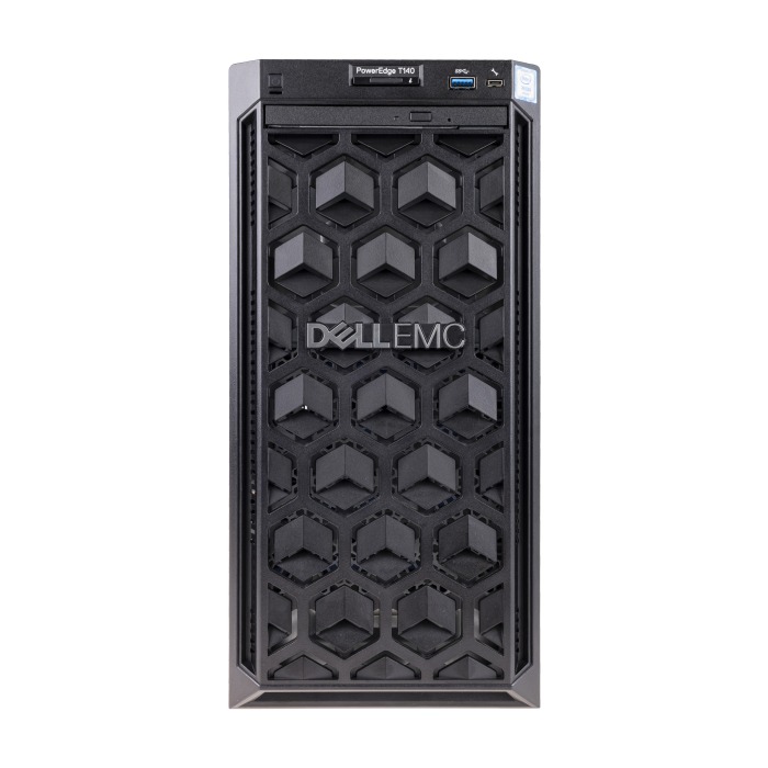 Serwer Dell PowerEdge T140 4x3.5"mit 1x E-2124, 16GB RAM, H330, 2x 480GB SSD SATA 2.5", iDRAC9 Enterprise