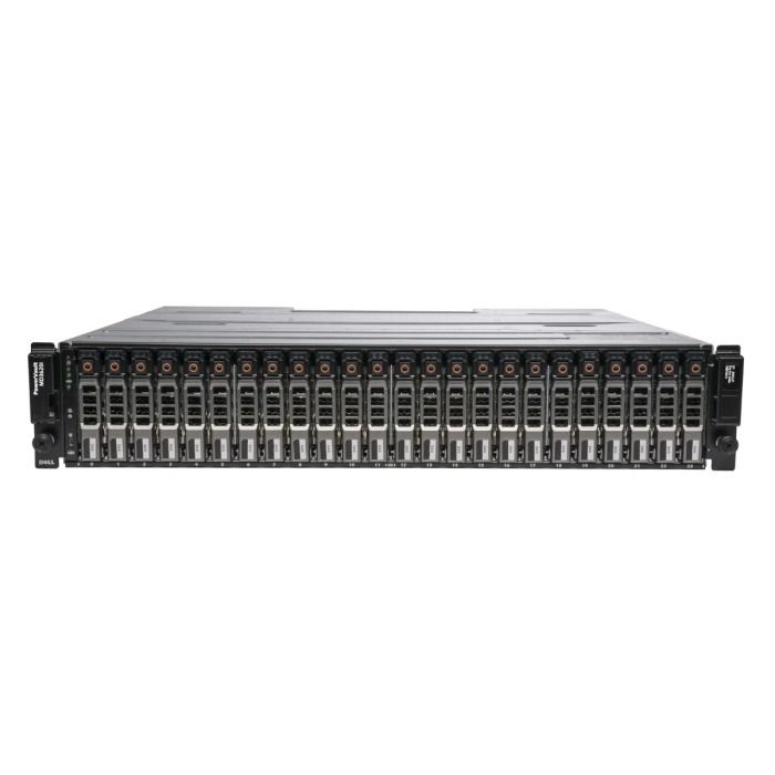 Storage Array Dell PowerVault MD3200, 2xEMM, 2x PSU DC, Rails