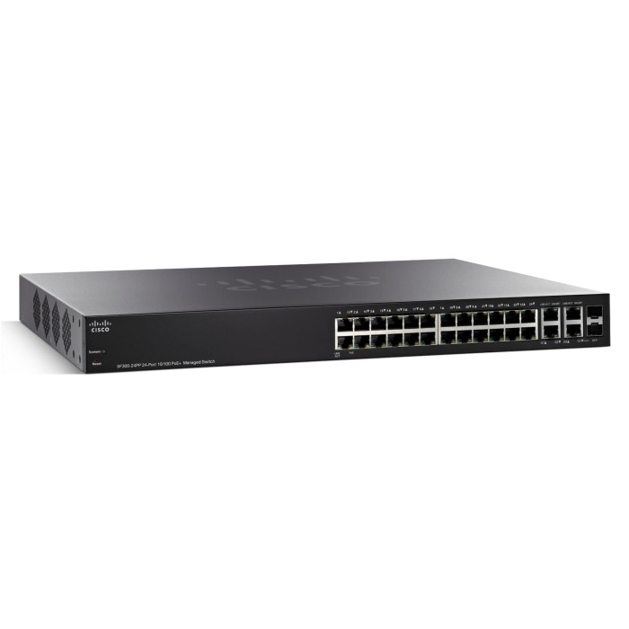 Switch Cisco 2x1GbE SFP 24x100MbE 