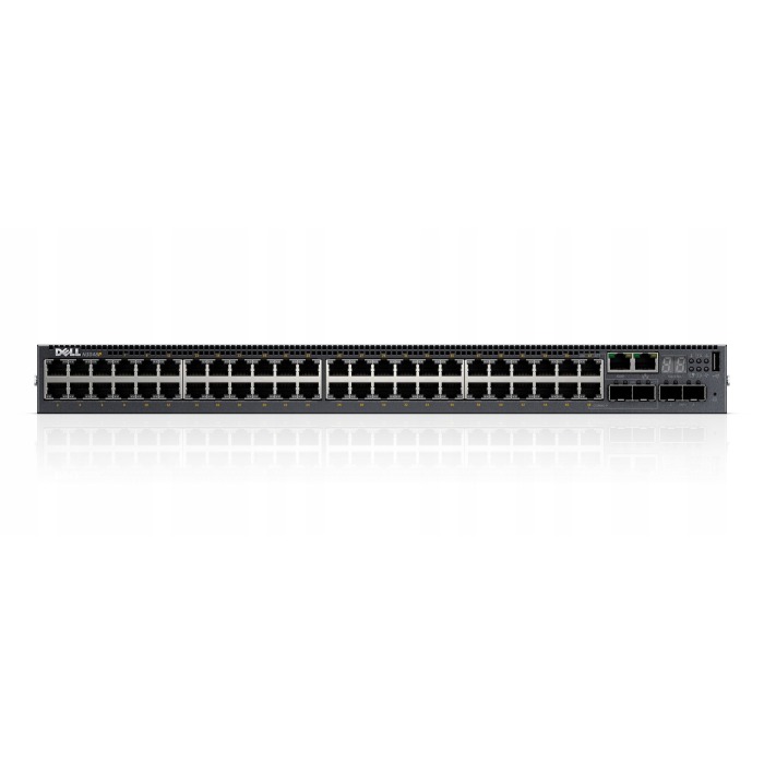 Switch Dell 2x10GbE SFP+ 48x1GbE PoE+ F2R 2x PSU 