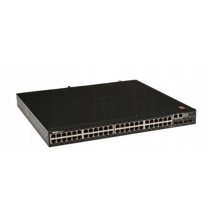 Switch Dell Networking N3048 2x10GbE SFP+ 48x1GbE PoE F2R 2x PSU 