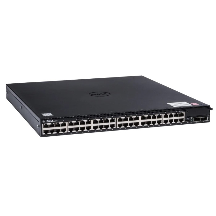 Switch Dell Networking N4064 48x10GbE BASE-T F2R 2x Netzteil