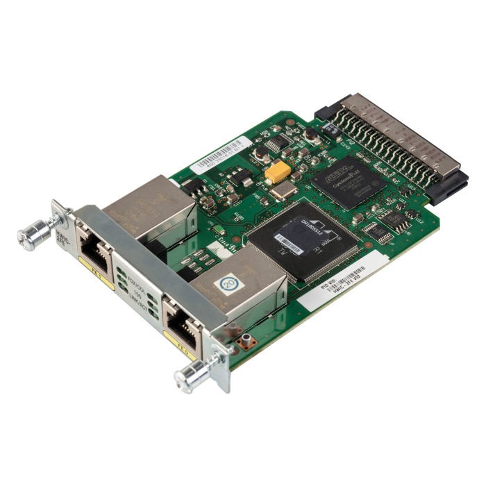 WAN Interface Karte HWIC-2FE-V02 auf Cisco 3825/3845 800-33018-01 B1