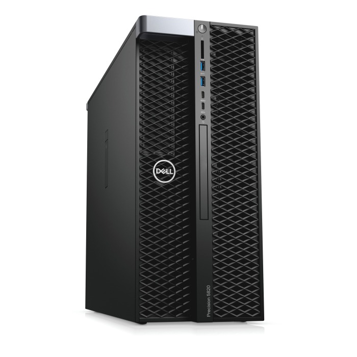 Workstation Dell Precision T5820 4x3.5" mit 1x W-2145, 64GB RAM-Speicher, 1x 960GB SSD SATA 2.5", RTX 4070 Super, 1x Netzteil, DVD-RW