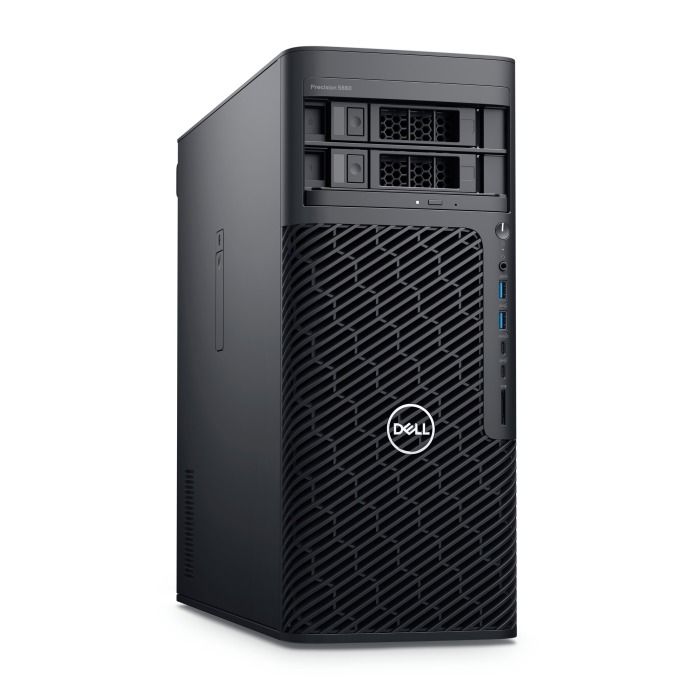 Workstation Dell Precision T5860 2x3.5" with 1x W3-2435, 16GB RAM, 1x 2TB SSD NVMe 2280 M.2, 1x Nvidia RTX 4000 Ada 20GB vRAM, 1xPSU, Windows 11 Pro