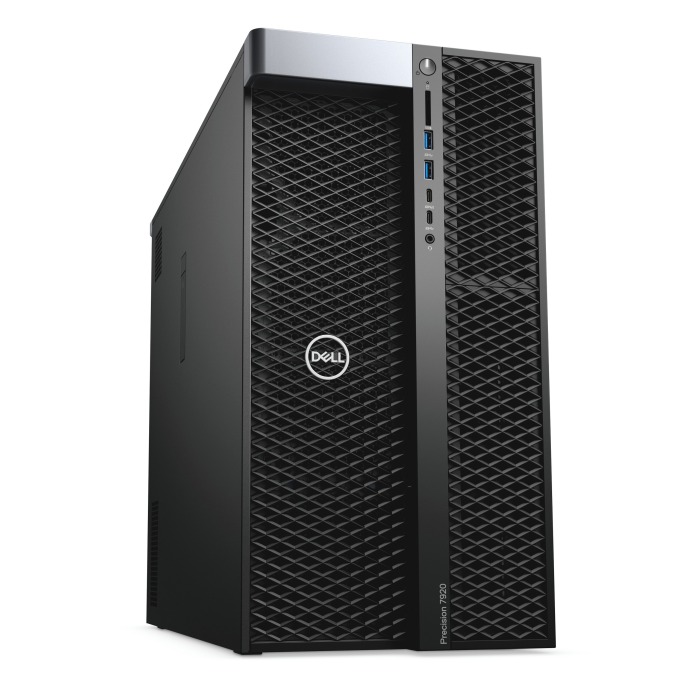 Workstation Dell Precision T7920 4x3.5" mit 2x Gold 5222, 128GB RAM, 1x 960GB SSD SATA 2.5", 1x PSU, 