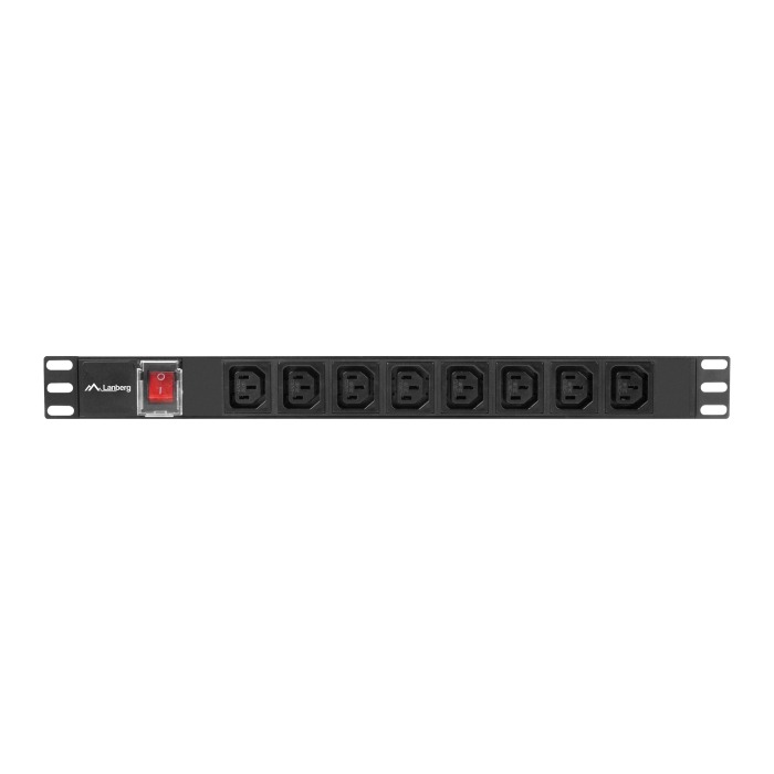 Zubehör für RACK-Schränke Lanberg PDU-08I-0200-C20-BK