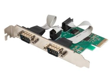 Adapter Digitus 2xDB9 RS232 to PCIe 2.0x1 DS-30000-1