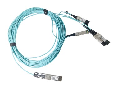 AOC Kabel Dell SFF-8665 QSFP28 100GbE bis 4xSFF-8402 SFP28 25GbE 10m 2X5T6
