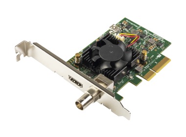 BlackMagicDesign DeckLink Mini Monitor 4K Karte PCIe 2.0x4 1x 6G SDI out 1x HDMI 2.0a out 3WFPW