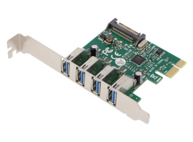 Controller Digitus 4xUSB 3.0 auf PCIe 2.0x1 DS-30221-1