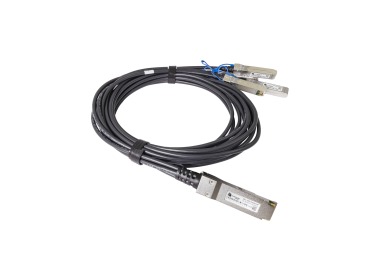 DAC-Kabel SFF-8636 QSFP28 100GbE bis 4xSFF-8402 SFP28 25GbE 2M