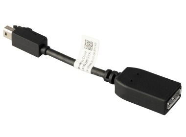 Dell OEM cable DisplayPort (F) to Mini DisplayPort (M) Dongle Adapter Cable 0FKKK