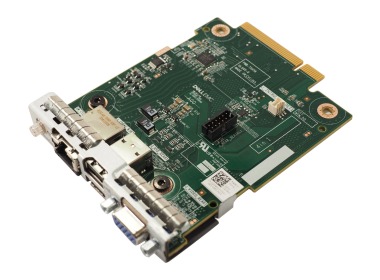 Dell PowerEdge G15/R750 1xiDRAC 1xDE-15 2xUSB hinten IO V3 2G8HJ expansion Modul