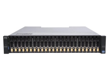 Disk-Array Dell Compellent SCv2020 mit 2x Dell Compellent SCv2000/SCv2020 ISCSi, 6x Dell Compellent 1.8TB SAS 2.5", 2x PSU,