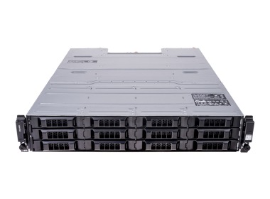 Disk shelf Dell PowerVault MD1400 with 2xEMM 4xSFF-8644 12Gb SAS, 6xDell 2TB 7.2K SAS 6G 3.5", 2xPSU AC, rails