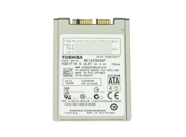 Festplatte Dell 160GB 5.4K SATA 3G 1.8" 8MB X812M