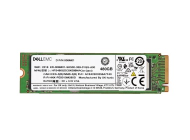 Festplatte Dell 480GB SSD NVMe PCIe 3.0x4 M.2 2280 RI 08M01