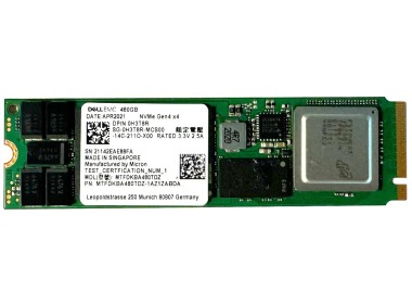 Festplatte Dell 480GB SSD NVMe PCIe 4.0x4 M.2 2280 TLC RI H3T8R