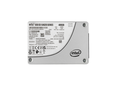 Festplatte Intel 480GB SSD SATA 6G 2.5" 3D TLC NAND MU SSDSC2KG480GZ