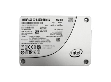 Festplatte Intel 960GB SSD SATA 6G 2.5" 3D TLC MU SSDSC2KB960GZ1Z