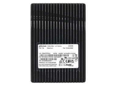 Festplatte Micron 7400 PRO 1.92TB NVMe PCIe 4.0 U.3 2.5" RI MTFDKCC1T9TDZ-1AZ1ZABYY