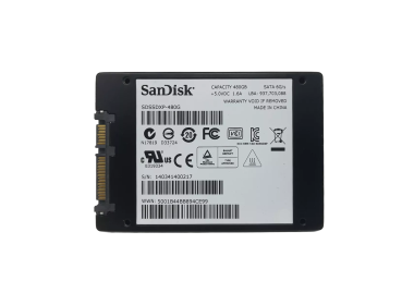 Festplatte SanDisk 480GB SSD SATA 2.5" SDSSDXP-480G