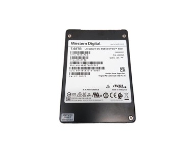 Festplatte WD 7.68TB SSD NVMe PCIe 3.0x4 U.2 2.5" TLC RI ISE 0TS1930