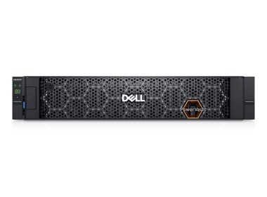 Festplattenarray Dell PowerVault ME5024 24x2.5" mit 2x1TB 7.2K SAS 12G 2.5", 4x25GbE SFP28 ISCSi, 2x Netzteil, Montageschienen