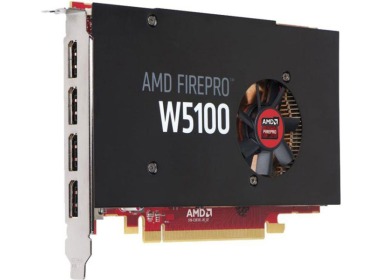 Grafikkarte Dell AMD FirePro W5100 4GB GDDR5 PCI-E 3.0 x16 DisplayPort FHHL 75W W2C47
