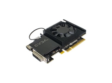 Grafikkarte EVGA GeForce GT710 1GB GDDR3 PCI-E 2.0 x16 D-SUB HHHL 25W 01G-P3-2711-KR