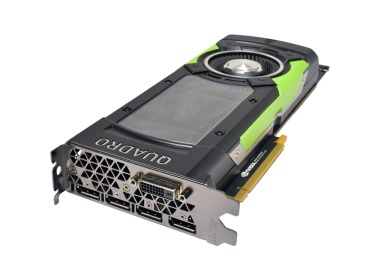 Grafikkarte NVidia Quadro P6000 24GB GDDR5X PCI-E 3.0 x16 4x DisplayPort 1.4a, DVI 250W 699-5G611-0500-210