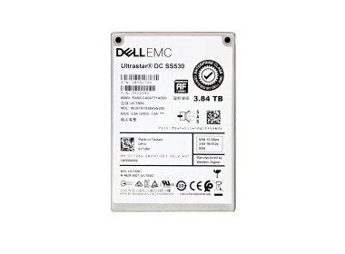 Hard drive Dell 3.84TB SSD SAS 12G 2.5" TLC RI Instant Secure Erase 512e TT26V