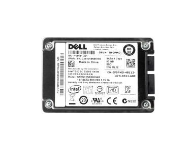 Hard drive Dell 80GB SSD SATA 6G 1.8" MLC F0PMD