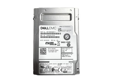 Hard drive Dell 960GB SSD NVMe PCIe 4.0x4 U.2 2.5" 3D TLC RI AES-256 8082N