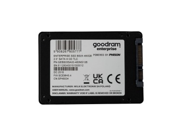 Hard drive GoodRAM 480GB SSD SATA 6G RI GEBS05SA00-480NS10B